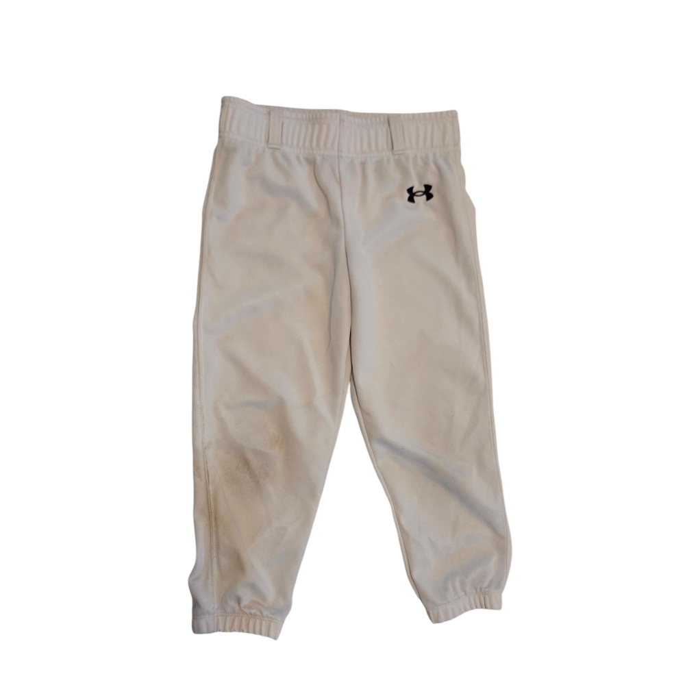 Under Armour Kids White Baseball Pants
